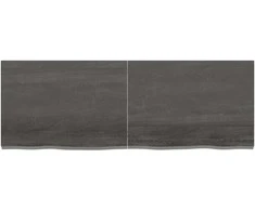 Vonios stalviršis, tamsiai rudas, 140x50x(2-4) cm, mediena