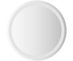 Vonios kambario veidrodis su LED, 50cm, apskritas