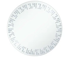 Vonios kambario veidrodis su LED, 80cm