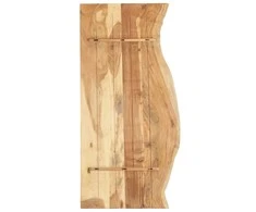 Vonios spintelės stalviršis, 140x52x2,5cm, akacijos masyvas