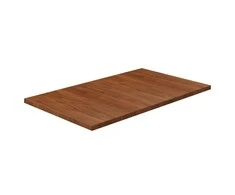 Vonios stalviršis, tamsiai rudas, 100x60x2,5cm, mediena