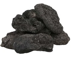 Vulkaninės uolienos, juodos spalvos, 10kg, 10-30cm