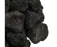 Vulkaninės uolienos, juodos spalvos, 25kg, 3–5cm