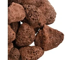 Vulkaninės uolienos, raudonos spalvos, 10 kg, 3-5 cm