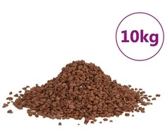 Vulkaninės uolienos, raudonos spalvos, 10kg, 5–8mm