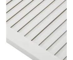 Spintelės durelės, 2vnt., baltos, 39,5x39,4cm, pušis