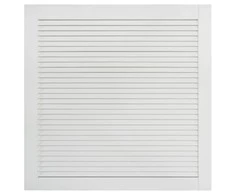 Spintelės durelės, 2vnt., baltos, 39,5x39,4cm, pušis