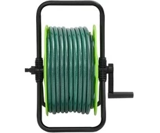 Žarnos ritė su tvirtinimo detalėmis, žalia, 0,75", 20m, PVC