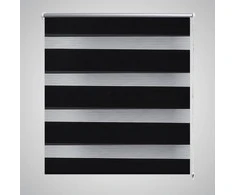 Zebra Žaliuzė, Roletas 50 x 100 cm, Juodas