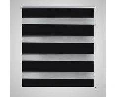 Zebra Žaliuzė, Roletas 60 x 120 cm, Juodas