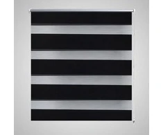 Zebra Žaliuzė, Roletas 70 x 120 cm, Juodas