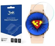 Apsauginis ekrano stikliukas Samsung Galaxy Watch 4, 40mm, 3 VNT.