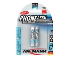 Ansmann AAA NiMH 2x800mAh (DECT telefonas)