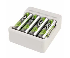 Ansmann Charger Basic IV įsk. 4 x AA 1300 mAh Akku 1001-0120-01