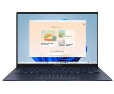 Nešiojamas kompiuteris Asus | Zenbook 14 UX3405CA-PZ217W | Ponder Mėlyna | 14 " | OLED | Jutiklinis ekranas | 3K | 2880 x 1800 pikselių | 120 Hz | Glossy | Intel Core Ultra 7 | 255H | 32 GB | LPDDR5X | Solid-state drive capacity 1000 GB | Intel Graphics | Windows 11 Home | 802.11be | Bluetooth versija 5.4 | Klaviatūros kalba: US international | Klaviatūros apšvietimas | Garantija 24 mėn. | Baterija warranty 12 mėn.