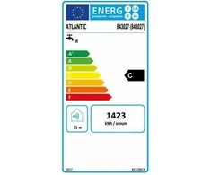 Vertikalus elektrinis plokščias vandens šildytuvas Atlantic FLAT O Pro+ 80 (65L) 843027