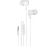 Maxlife laidinės ausinės MXEP-01 jack 3,5mm baltos spalvos