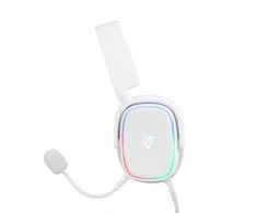 MODECOM MC-899 PROMETHEUS baltos laidinės ausinės 7.1 | USB