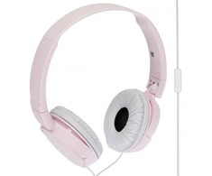 Sulankstomos ausinės Sony MDR-ZX110AP, Rožinės
