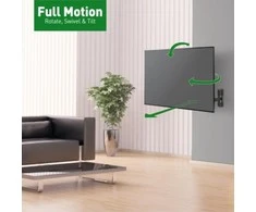 Laikiklis BARKAN BM331 13"-65" TV, 3 lankstų, sieninis, juodas