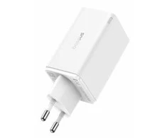Baseus GAN6 Pro greitas įkroviklis, 2xUSB-C + 2xUSB, 65W (balta)