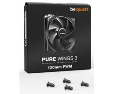 Be Quiet! LISTAN BE QUILT PURE WINGS 3 120 mm PWM ventiliatorius