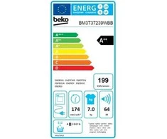 Džiovyklė Džiovintuvas BEKO BM3T37239WBB