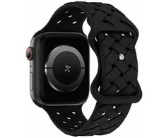 Beline apyrankė Apple Watch silikoninė Woven 38/40/41mm juodos spalvos box