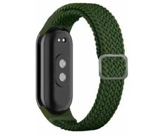 Beline apyrankė Mi Band 9/8 Textile žalios spalvos