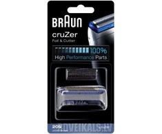 Braun 20S Multi Sidabrinis BLS Combi Pack