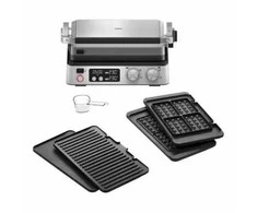 BRAUN MultiGrill 7 Contact grilis CG 7044, grotelės, keptuvės ir vaflinės lėkštės