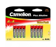 Camelion Baterijos LR03 8(4+4) AAA