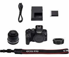 „Canon EOS R10“ + RF-S 18–45 mm F4,5–6,3 IS STM (F/4,5–6,3 IS STM)