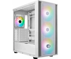 Kompiuterio Korpusas - Cooler Master MasterBox 600 Baltas su Multicolor Apšvietimu
