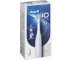 Oral-B Elektrinis dantų šepetėlis | iO3N | Įkraunamas | Suaugusiems | Šepetėlių skaičius galvutės įeina 1 | Number of teeth brushing modes 3 | Ice Mėlyna
