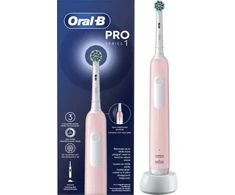 Oral-B | Elektrinis dantų šepetėlis | Pro Series 1 Cross Action | Įkraunamas | Suaugusiems | Šepetėlių skaičius galvutės įeina 1 | Number of teeth brushing modes 3 | Rožinė