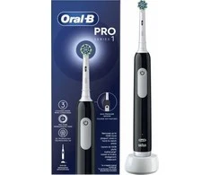 BRAUN D305.513.3 Pro Series 1 juod. Cross Action dantų šepetėlis