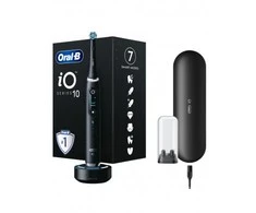 Elektrinis dantų šepetėlis Braun Oral-B iO Series 10, Juodos spalvos