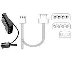 Deepcool | Korpuso ventiliatorius | RF 120 W | Korpuso ventiliatorius