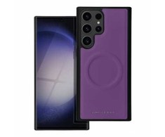 Dėklas Fusion Accessories ROAR futerał MAG MORNING do SAMSUNG S23 Ultra Violetinis