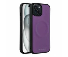 Dėklas Fusion Accessories ROAR case MAG MORNING for IPHONE 15 Plus violetinė