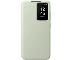 Telefono dėklas Samsung Galaxy S24+ Smart View, šviesiai žalias