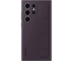 Dėklas Samsung Galaxy S24 Ultra Standing Grip dangtelis Tamsiai violetinis