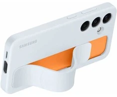 Dėklas Samsung Galaxy S24 Standing Grip Cover Light Mėlyna