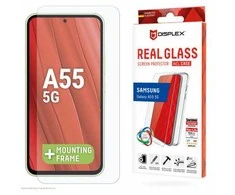 E.V.I. DISPLEX tikras stiklas + dėklas Samsung Galaxy A55 5G
