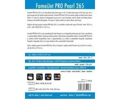 Fomei PRO Pearl A4 / 20+5 pages 265g/m2 (EY5216)