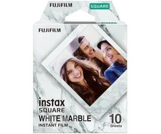 Fujifilm Moment.fotoplokšt. Instax SQUARE WHITEMARBLE (10pl)