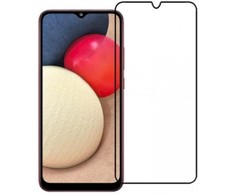 Fusion Accessories Fusion Full Glue 5D grūdintas stiklas pilnai uždengtas rėmeliu Samsung A025 Galaxy A02S juodas