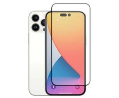Fusion Accessories Fusion 5D glass grūdintas stiklas pilnai uždengtas rėmeliu Apple iPhone 14 juodas