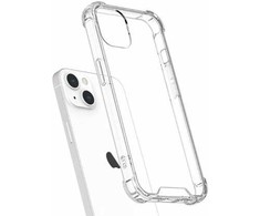 Fusion Accessories "Anti Shock Silikoninis dėklas Apple iPhone 15 Plus" Transtarent